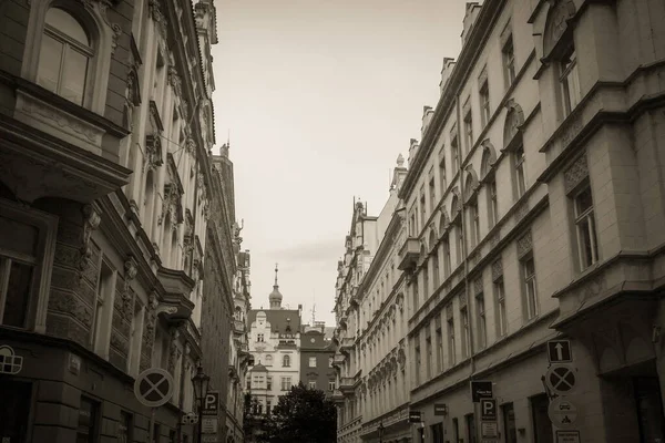 Hermosas Calles Arquitectura Otoño Praga —  Fotos de Stock