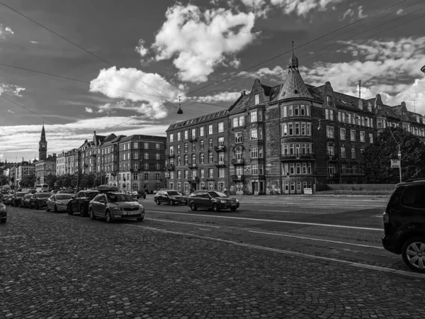 Copenhague Verano Hermosa Arquitectura Viaje Fondo —  Fotos de Stock