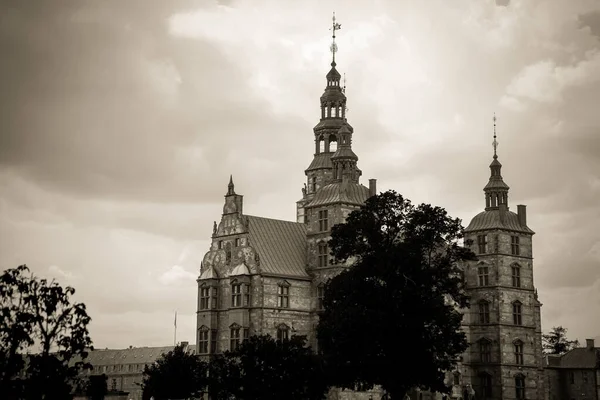 Kopenhag Daki Güzel Rosenborg Kalesi — Stok fotoğraf