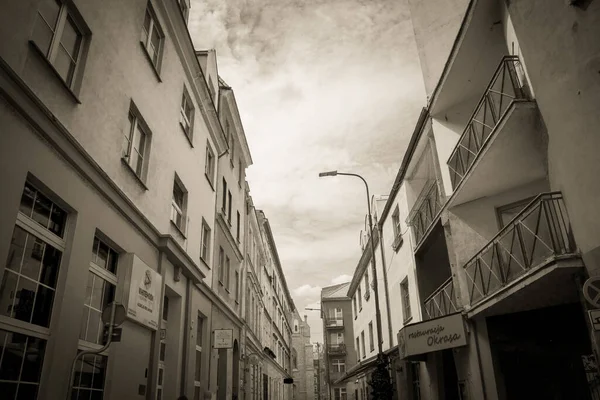 Architettura Della Vecchia Città Polacca Frattaglie — Foto Stock