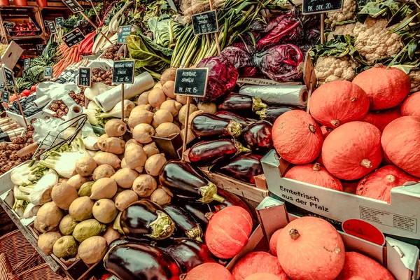 Verduras Ecológicas Mercado —  Fotos de Stock