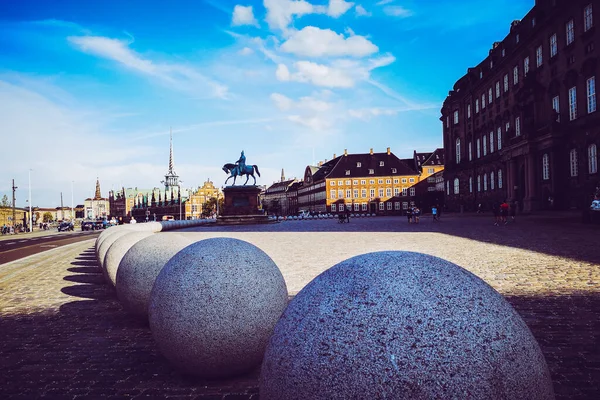 Las Calles Atracciones Copenhague Viaje Copenhague — Foto de Stock