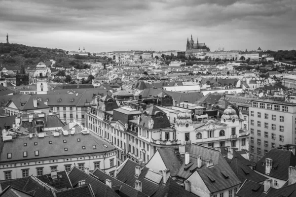 Magnífica Arquitetura Praga Medieval Uma Viagem Europa — Fotografia de Stock