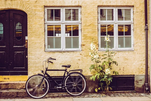 Mooie Straten Van Kopenhagen Reis Achtergrond — Stockfoto