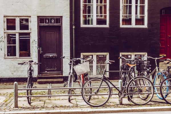 Красивые Улицы Копенгагена Путешествия Фон — стоковое фото
