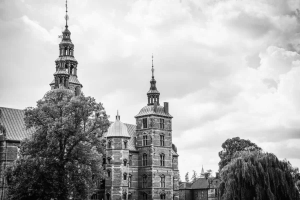 Kopenhag Daki Güzel Rosenborg Kalesi — Stok fotoğraf