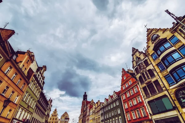 Straten Pleinen Van Oude Europese Stad — Stockfoto