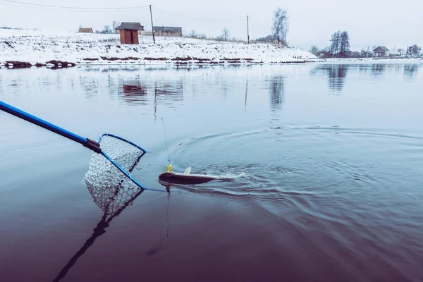 釣りスポーツレクリエーションの背景 — ストック写真