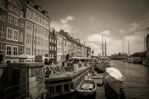 Bellissima Architettura Copenaghen Viaggia Copenaghen — Foto Stock