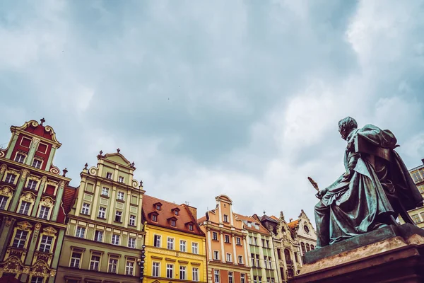 Wroclaw Polonia Junio 2019 Wroclaw Casas Calles Ciudad Wroclaw Paisaje — Foto de Stock