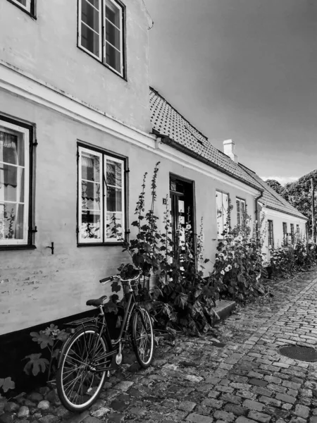 Vacker Havsby Danmark — Stockfoto