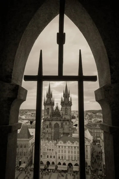 Die Prachtvolle Architektur Des Mittelalterlichen Prag Eine Reise Nach Europa — Stockfoto