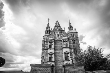 Kopenhag 'daki Güzel Rosenborg Kalesi