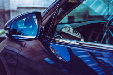 Bir yolcu vagonunun arka planı