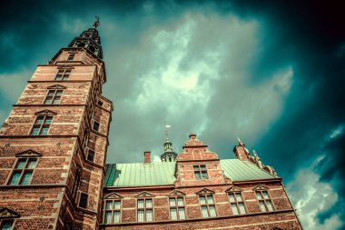 Kopenhag 'daki Güzel Rosenborg Kalesi