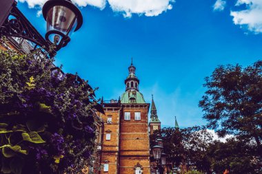 Kopenhag 'daki güzel yeşil park