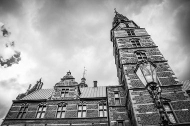 Kopenhag 'daki Güzel Rosenborg Kalesi