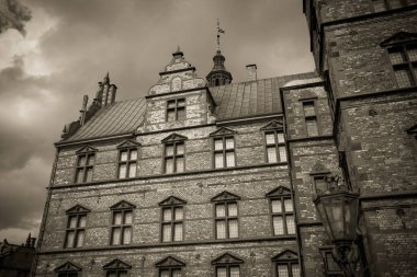 Kopenhag 'daki Güzel Rosenborg Kalesi