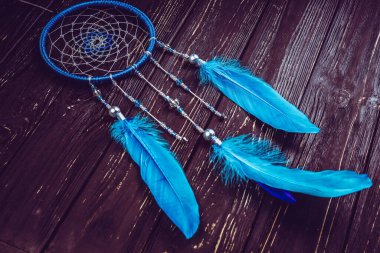 Tahta arka planda düş kapanı