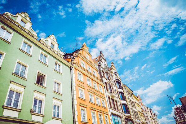 Красивый, живописный центр Вроцлава
