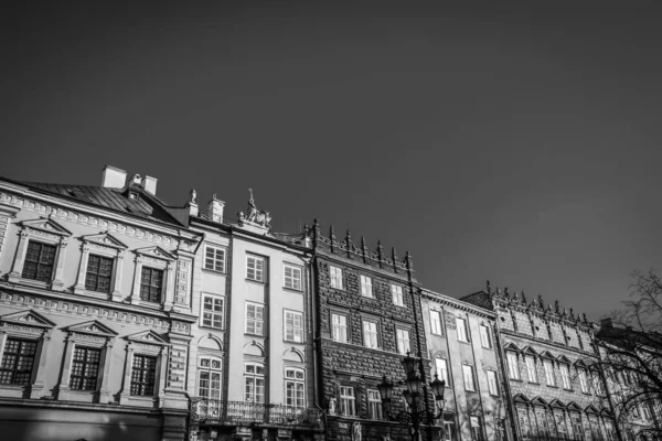 Prachtige Winter Lviv Architectuur Straten — Stockfoto