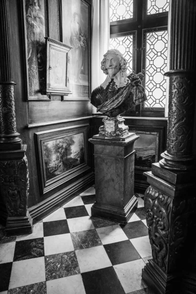 Belle Camere Del Castello Rosenborg Copenaghen — Foto Stock