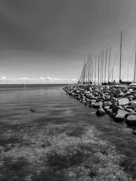 Beautiful Sea Village Denmark — Stock Photo, Image