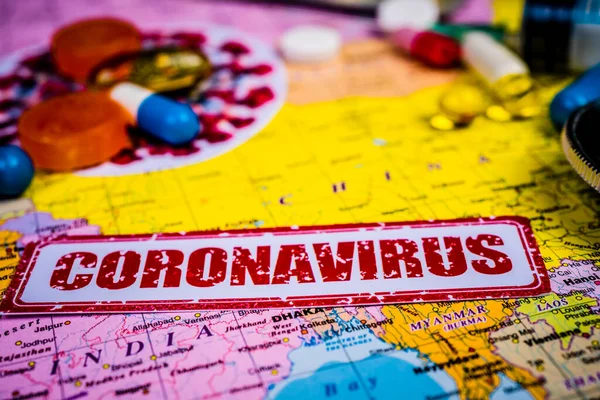 Coronavirus Una Minaccia Dalla Cina Epidemia Sanitaria — Foto Stock