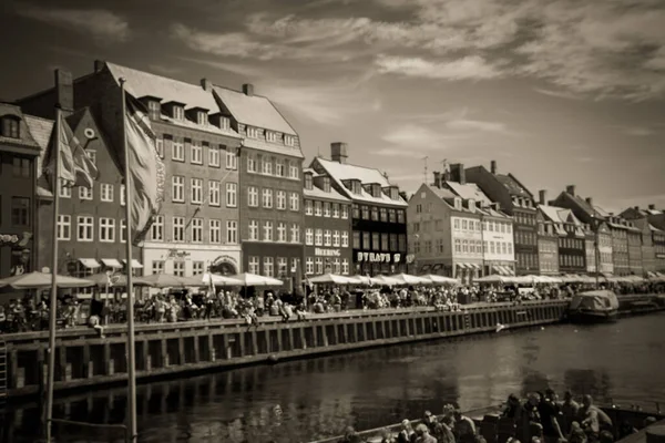 Vacker Köpenhamn Arkitektur Resa Runt Köpenhamn — Stockfoto