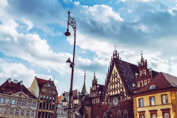 Streets Squares Ancient European City — Stock Photo, Image