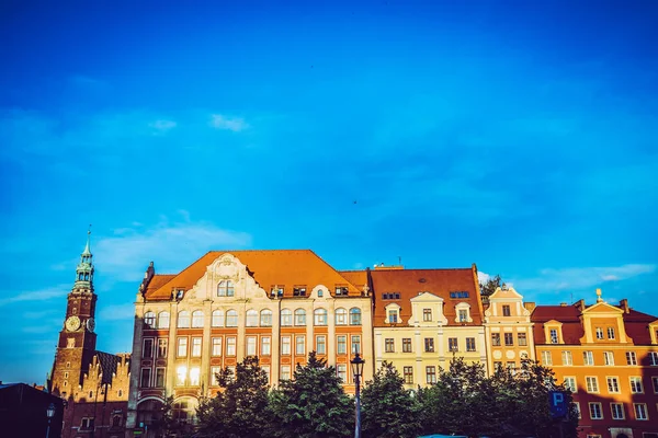 Hermosas Hermosas Calles Wroclaw — Foto de Stock