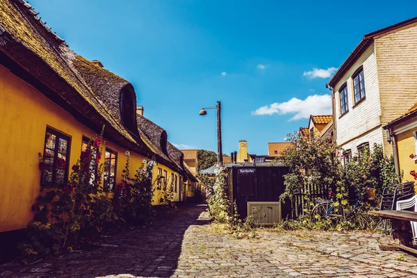 Beautiful Danish architecture in a picturesque village