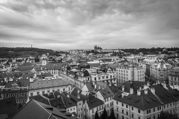 Magnífica Arquitetura Praga Medieval Uma Viagem Europa — Fotografia de Stock