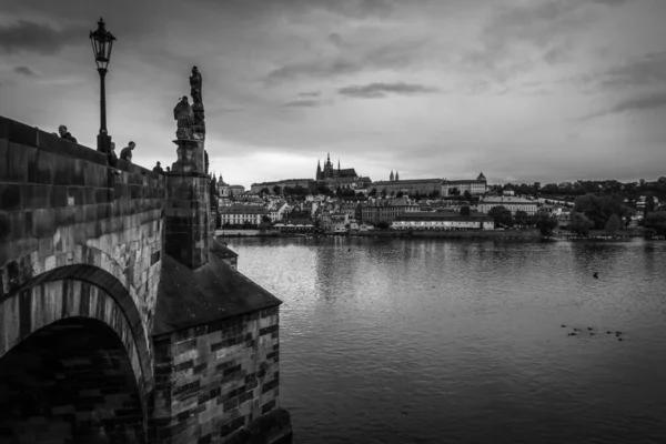 Beautiful Streets Architecture Autumn Prague — Stock Photo, Image