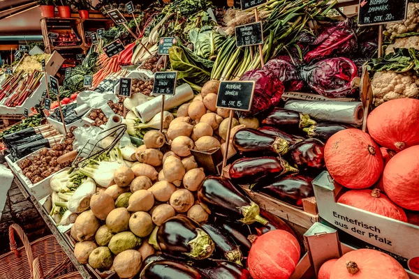 Verduras Ecológicas Mercado —  Fotos de Stock