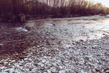 Dağların ve nehirlerin güzel doğası