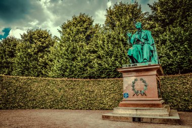 Kopenhag 'daki Güzel Rosenborg Kalesi