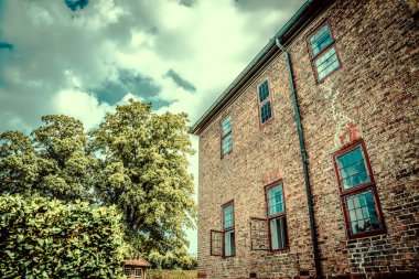 Kopenhag 'daki Güzel Rosenborg Kalesi