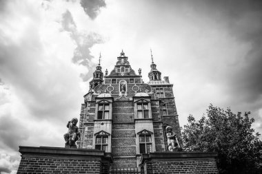 Kopenhag 'daki Güzel Rosenborg Kalesi