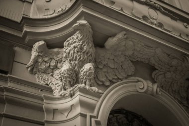 Güz Prag 'ın güzel sokakları ve mimarisi