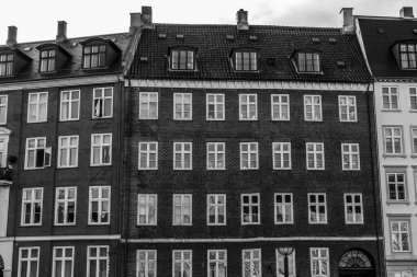 Kopenhag Şehri, Danimarka, İskandinavya. Güzel bir yaz günü