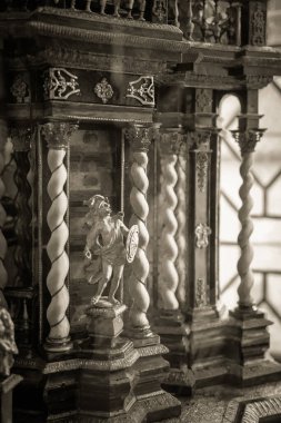 Kopenhag 'daki Rosenborg Kalesi' nin güzel odaları