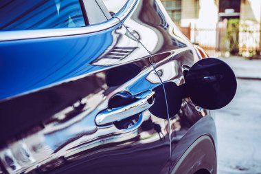 Bir yolcu vagonunun arka planı