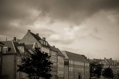 Kopenhag Şehri, Danimarka, İskandinavya. Güzel bir yaz günü