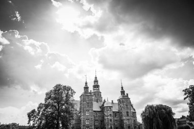 Kopenhag 'daki Güzel Rosenborg Kalesi