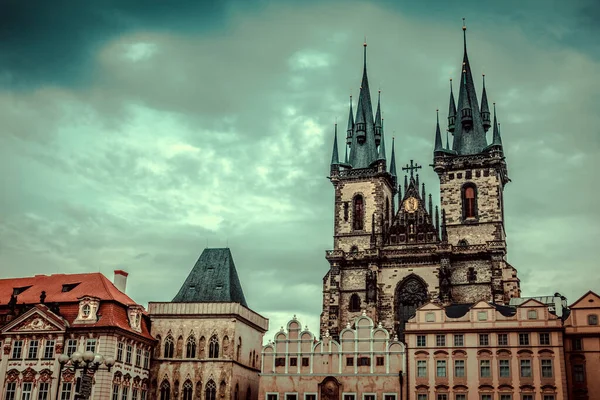 Magnifique Architecture Médiévale Prague Voyage Europe — Photo