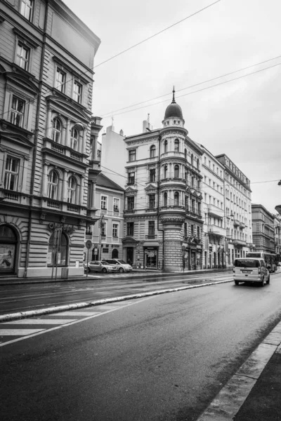 Hermosas Calles Arquitectura Otoño Praga — Foto de Stock