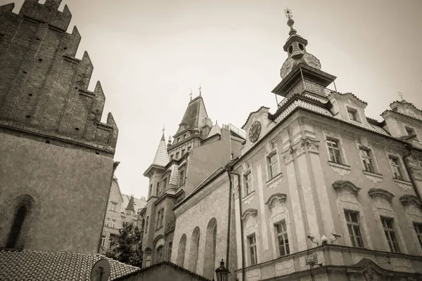 Hermosas Calles Arquitectura Otoño Praga —  Fotos de Stock