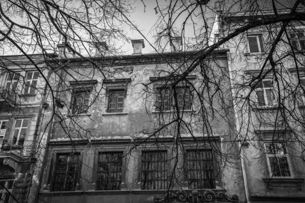 Magnificent Winter Lviv Architecture Streets — Stock Photo, Image