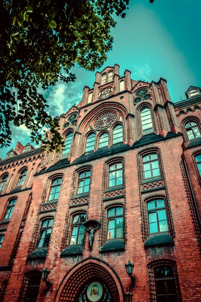 Architecture Old Polish City Wroclaw — Stock Photo, Image